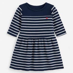Navy and White Striped Carter’s Dress